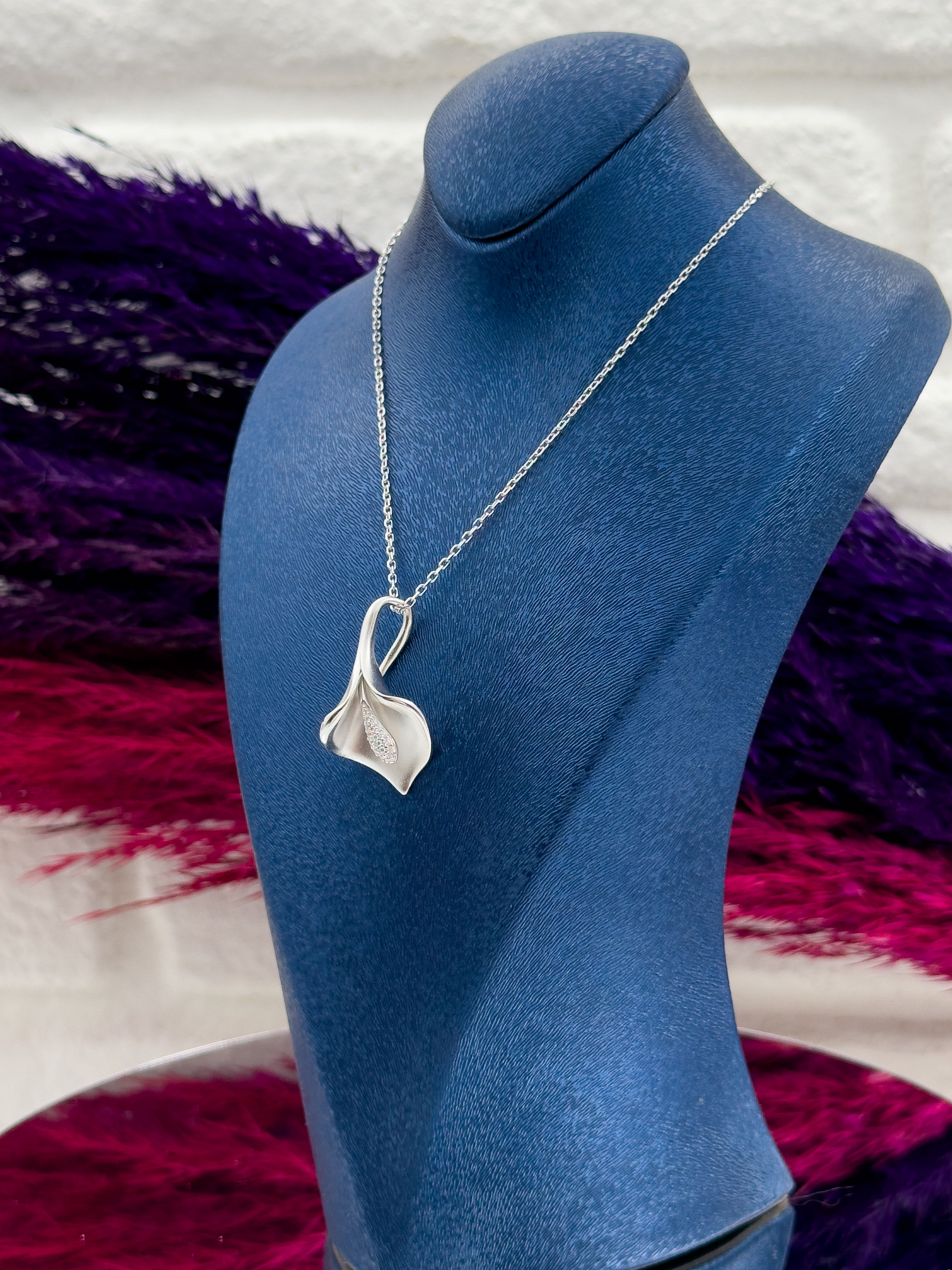 925 Ayar Gümüş İtalyan Özel Tasarım Popüler Kadın Kolye