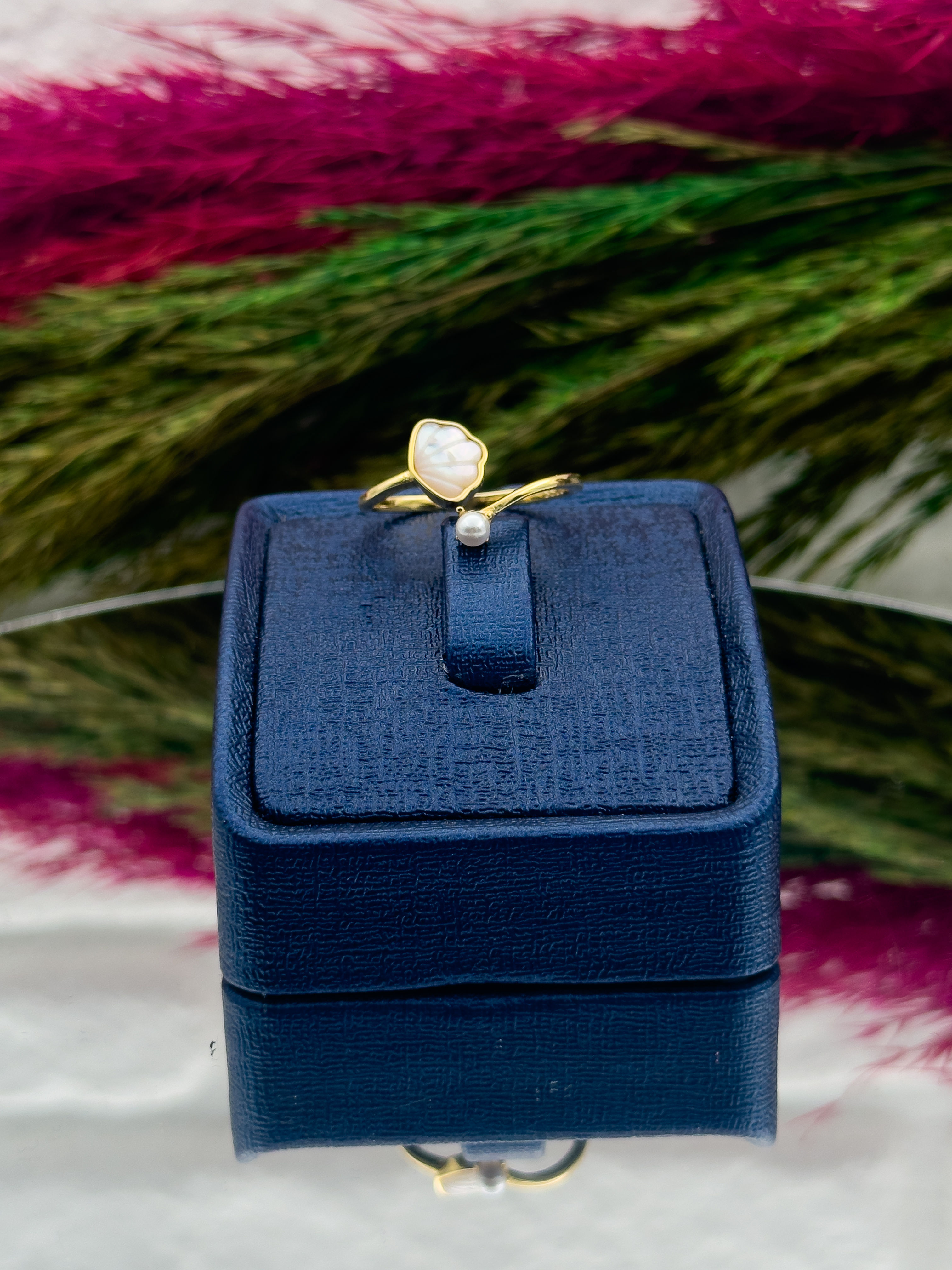 925 Ayar Gümüş Gold Renk Özel Üretim Spor Model Kadın Yüzük