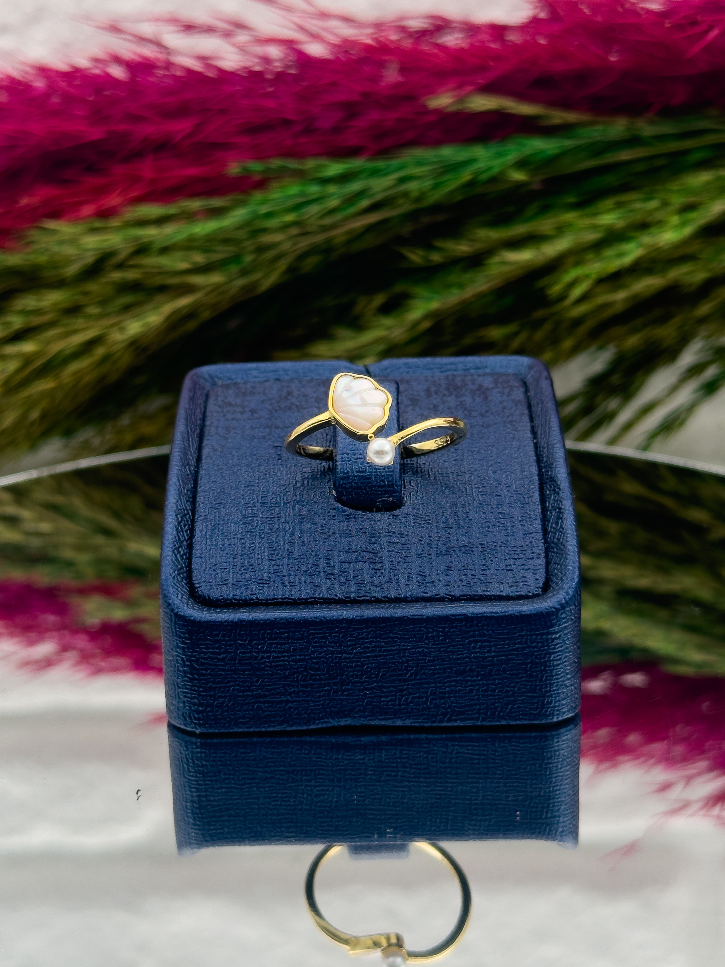 925 Ayar Gümüş Gold Renk Özel Üretim Spor Model Kadın Yüzük