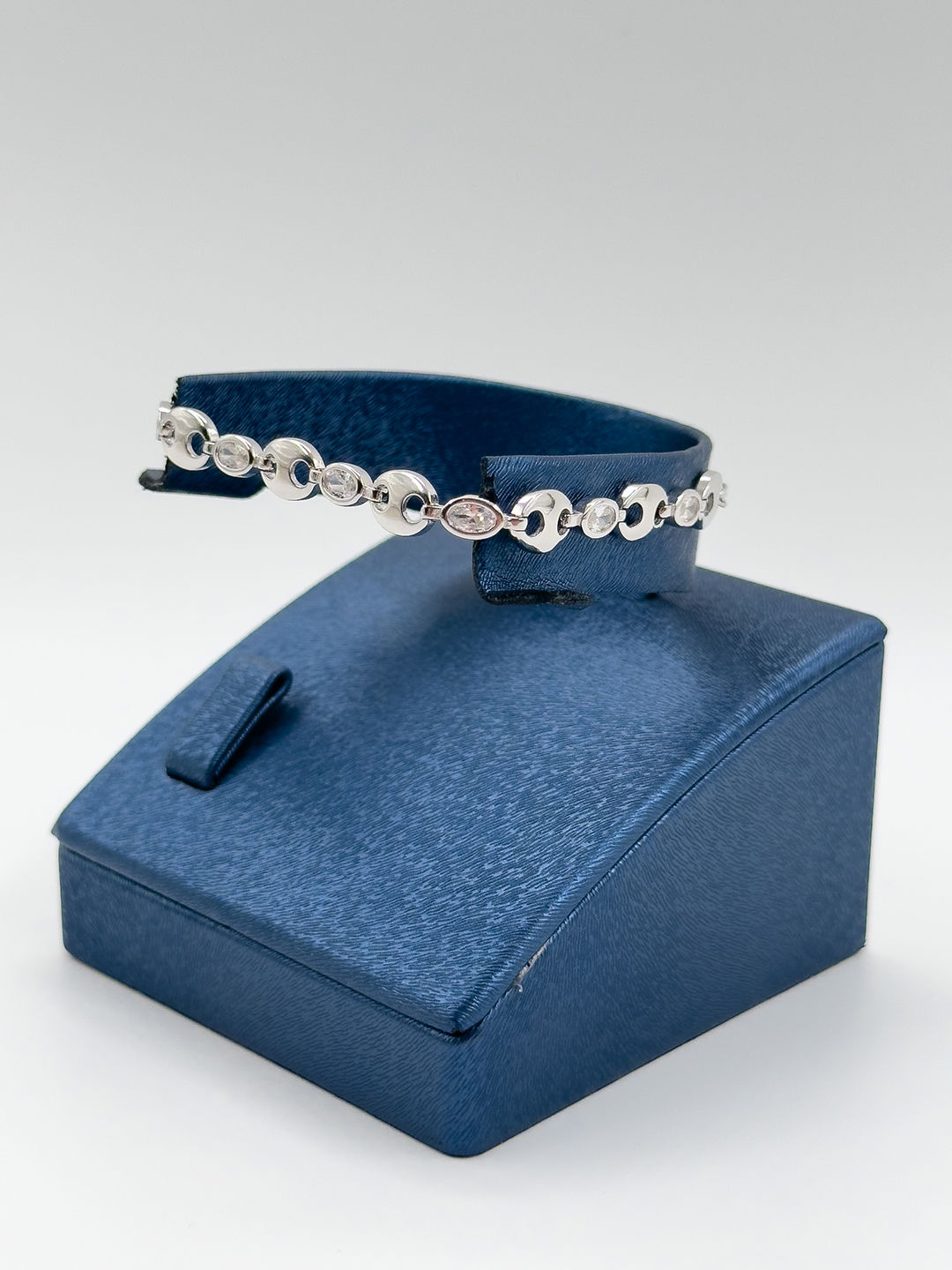 Kahve Çekirdeği Spor Kadın Gümüş Bileklik