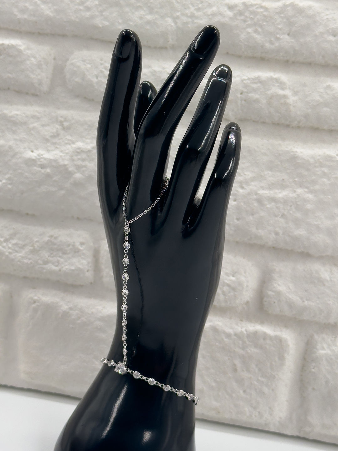 Su Yolu Tasarım Kalpli Şahmeran Kadın Gümüş Bileklik