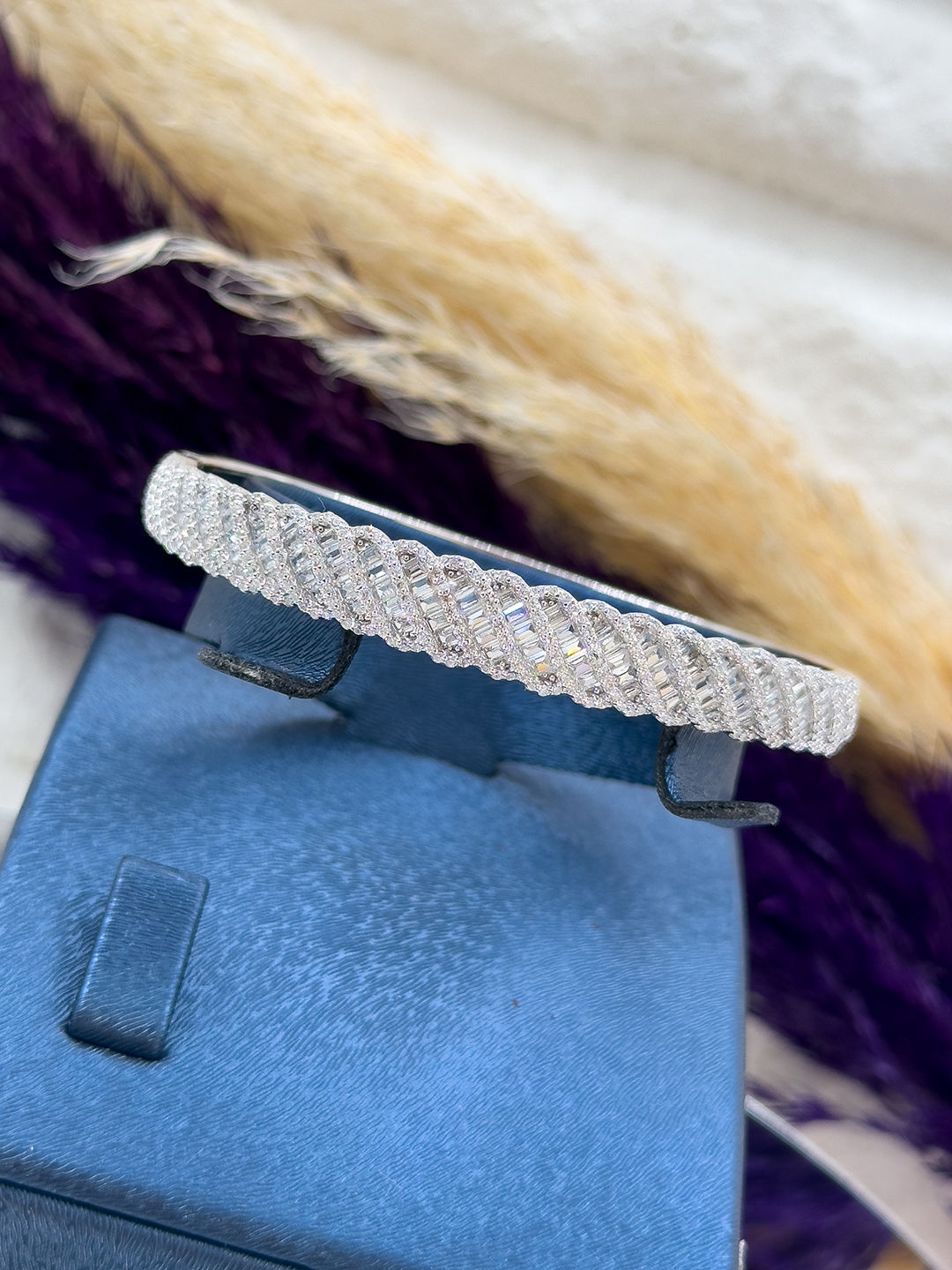 925 Ayar Gümüş Sarmal Model Şık Kadın Bilezik