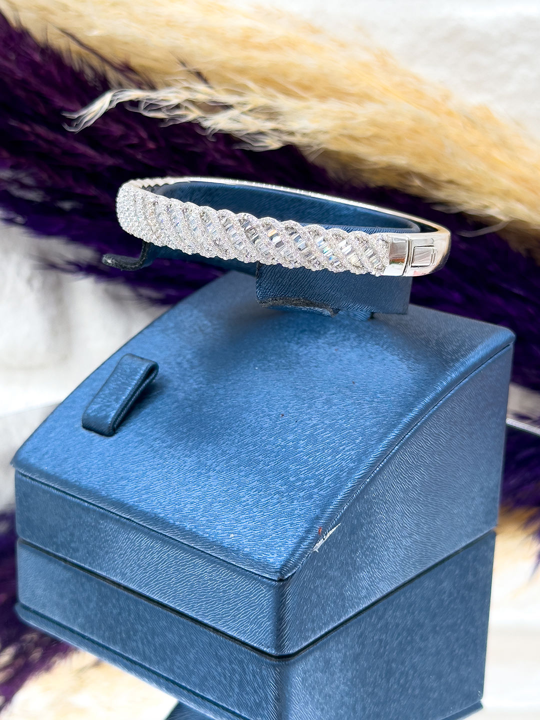 925 Ayar Gümüş Sarmal Model Şık Kadın Bilezik