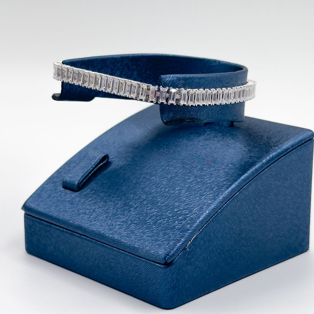 Baget Su Yolu Gümüş Bileklik