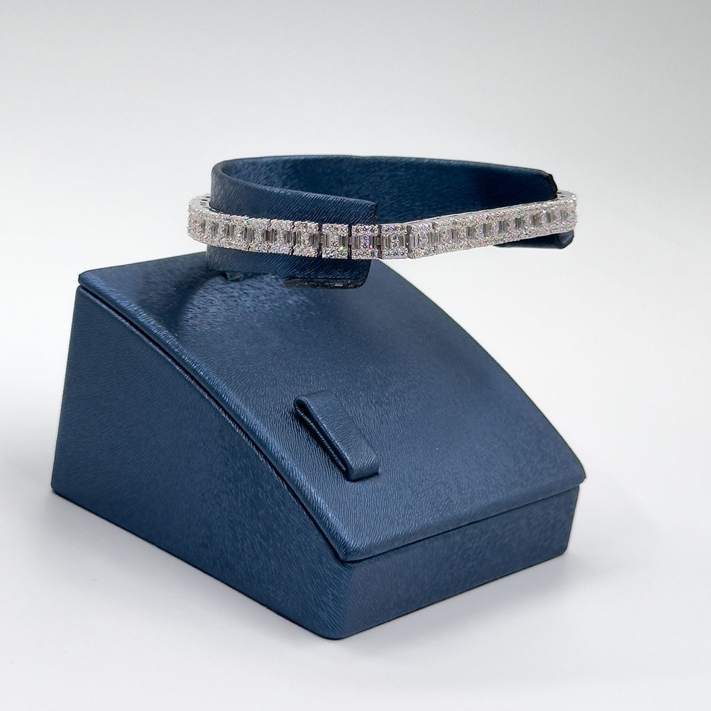 Baget Su Yolu 925 Ayar Gümüş Bileklik