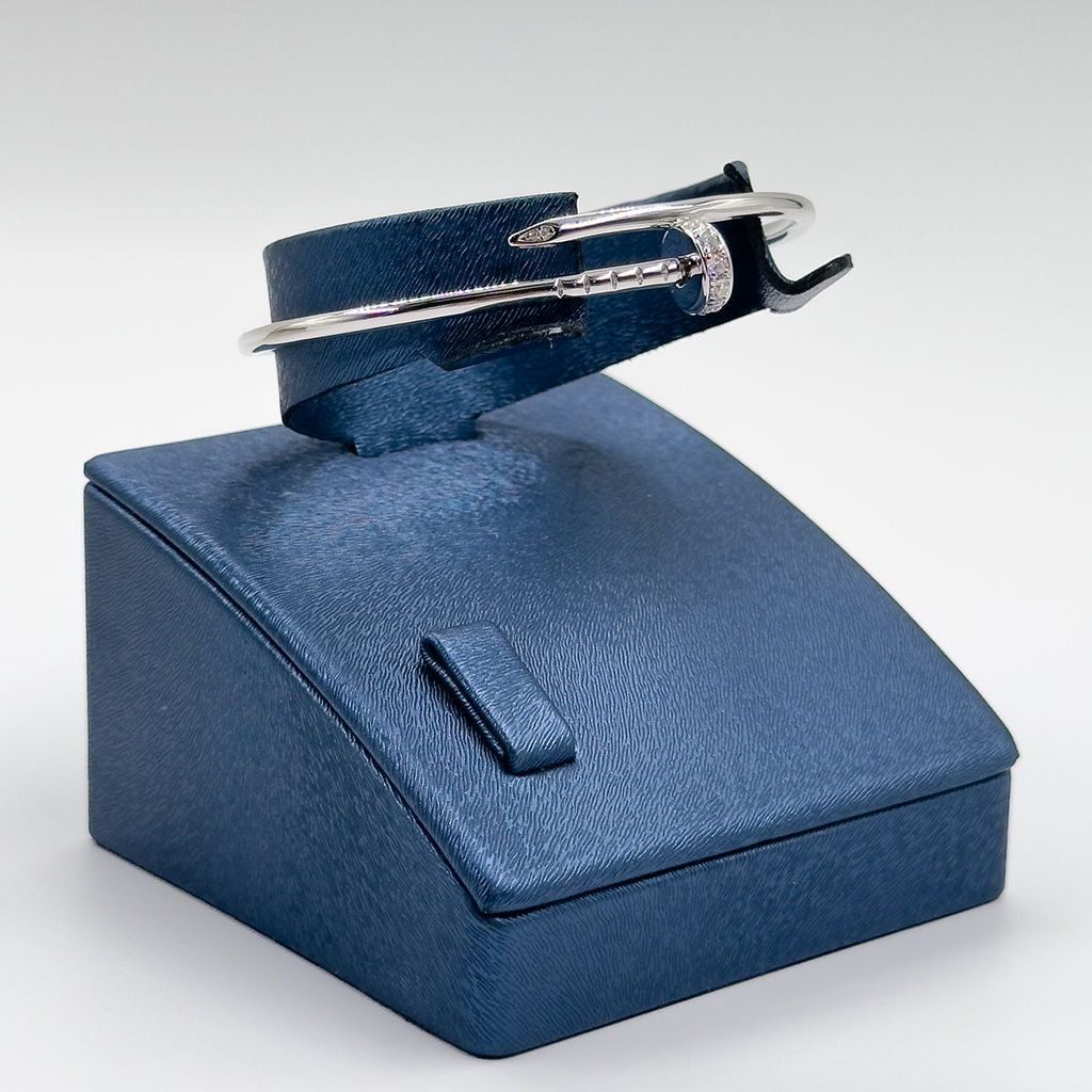 Cartier Model Kelepçe Gümüş Bileklik