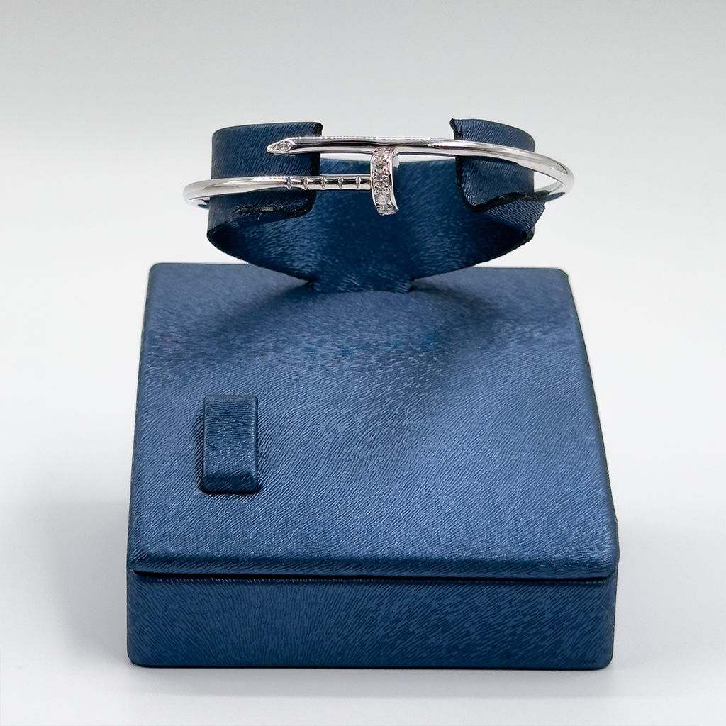 Cartier Model Kelepçe Gümüş Bileklik