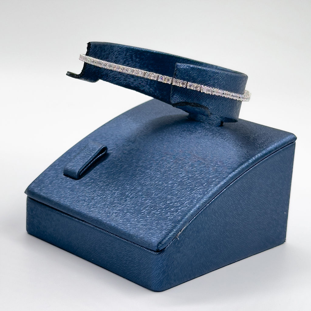 Kare Su Yolu Gümüş Bileklik - 1,75MM