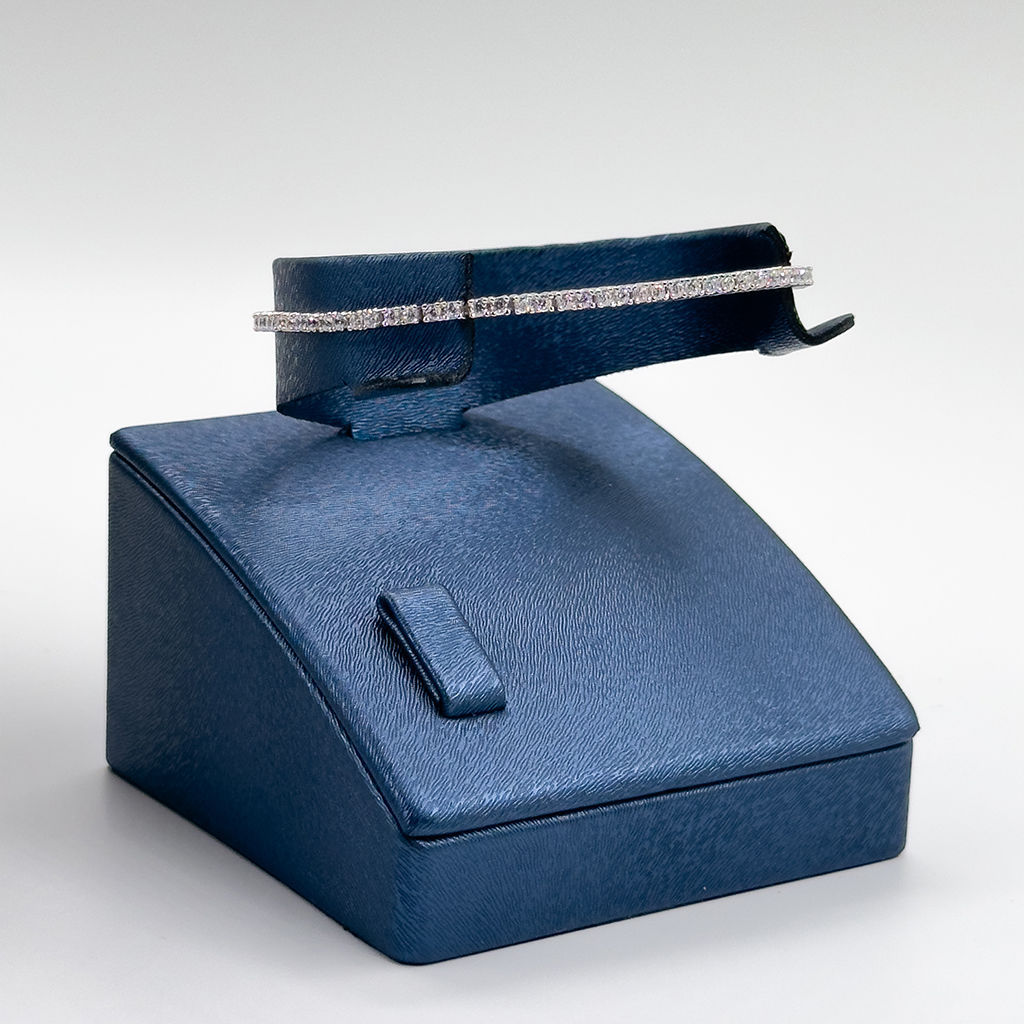 Kare Su Yolu Gümüş Bileklik - 1,75MM