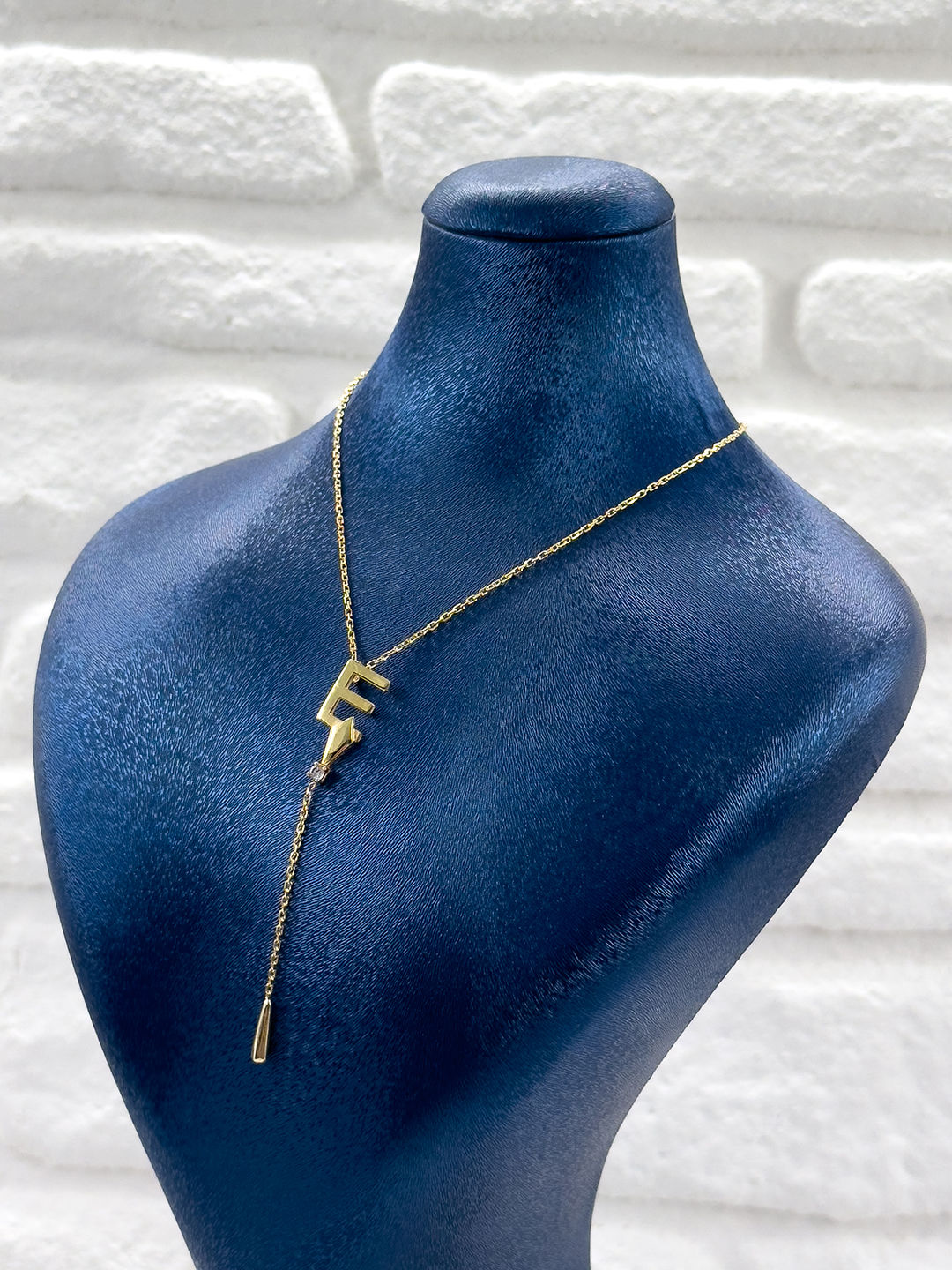 İsme Özel Harfli Alya Kadın Gümüş Kolye