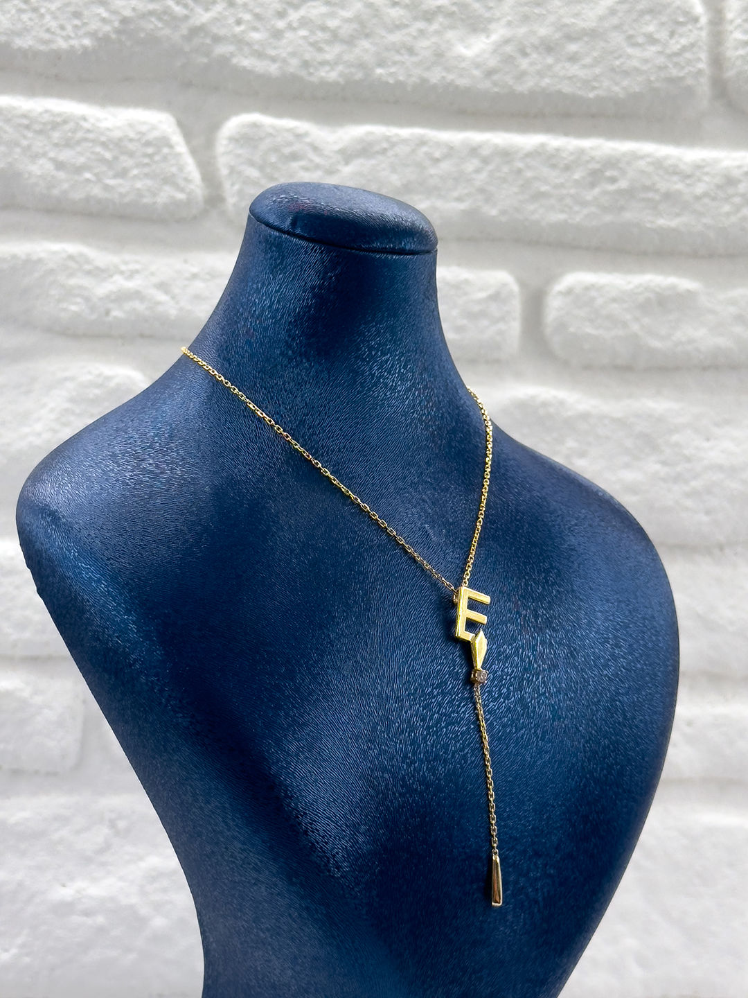 İsme Özel Harfli Alya Kadın Gümüş Kolye