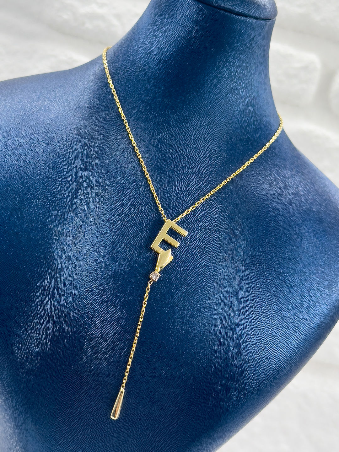 İsme Özel Harfli Alya Kadın Gümüş Kolye