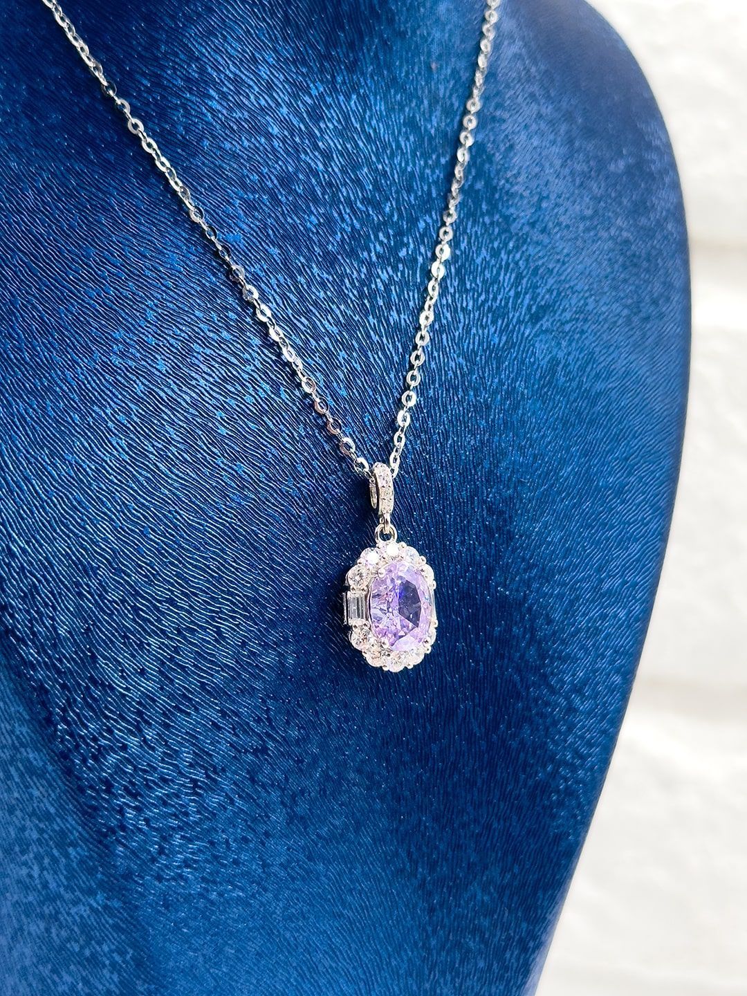 Pırlanta Montür Spor Model Kadın Gümüş Kolye