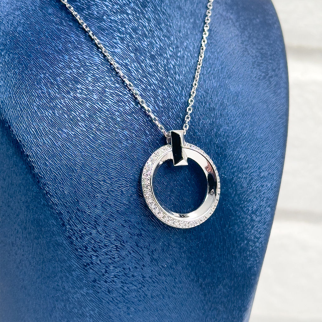 Tiffany Model Özel Üretim Gümüş Kolye