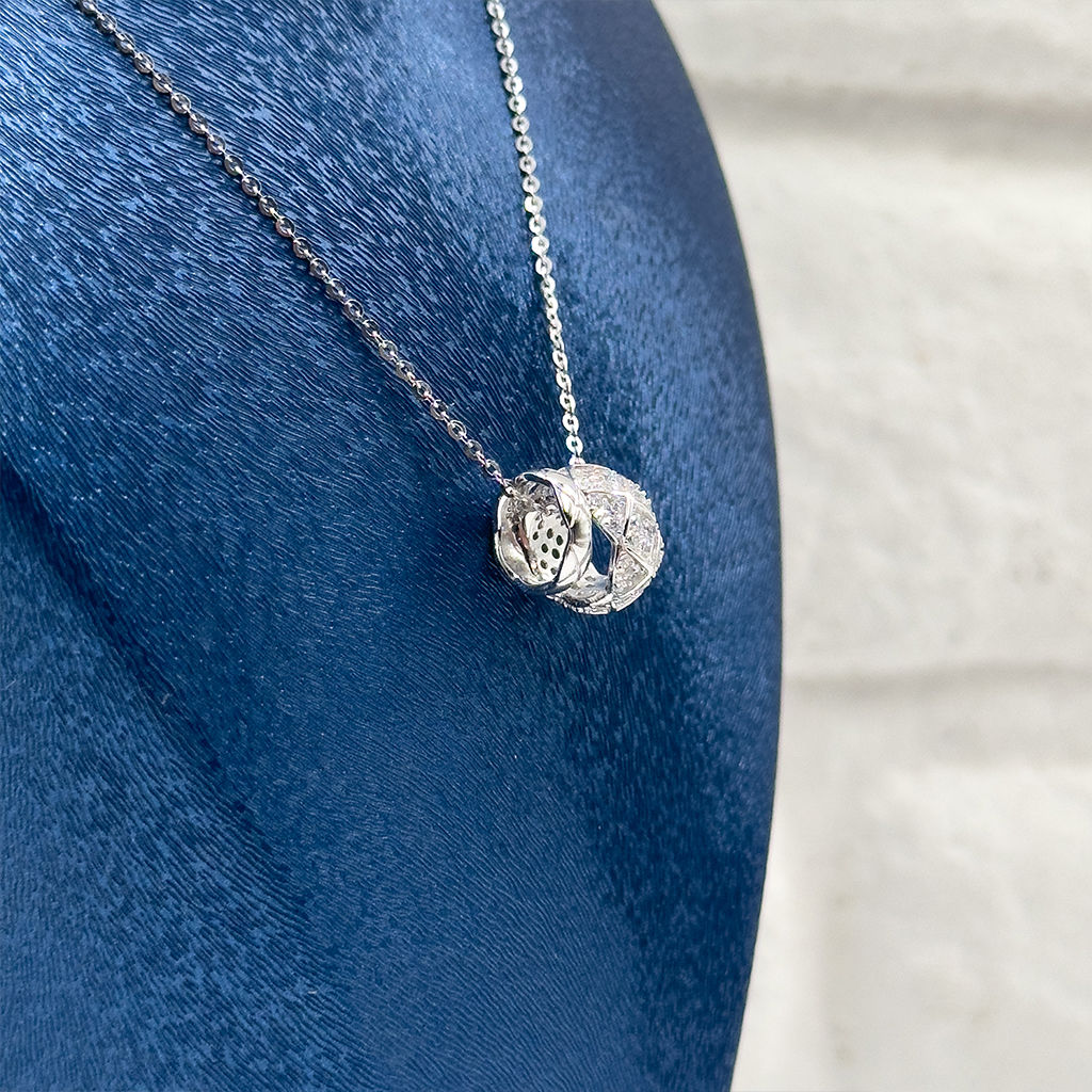 Özel Tasarım Halka Gümüş Kolye