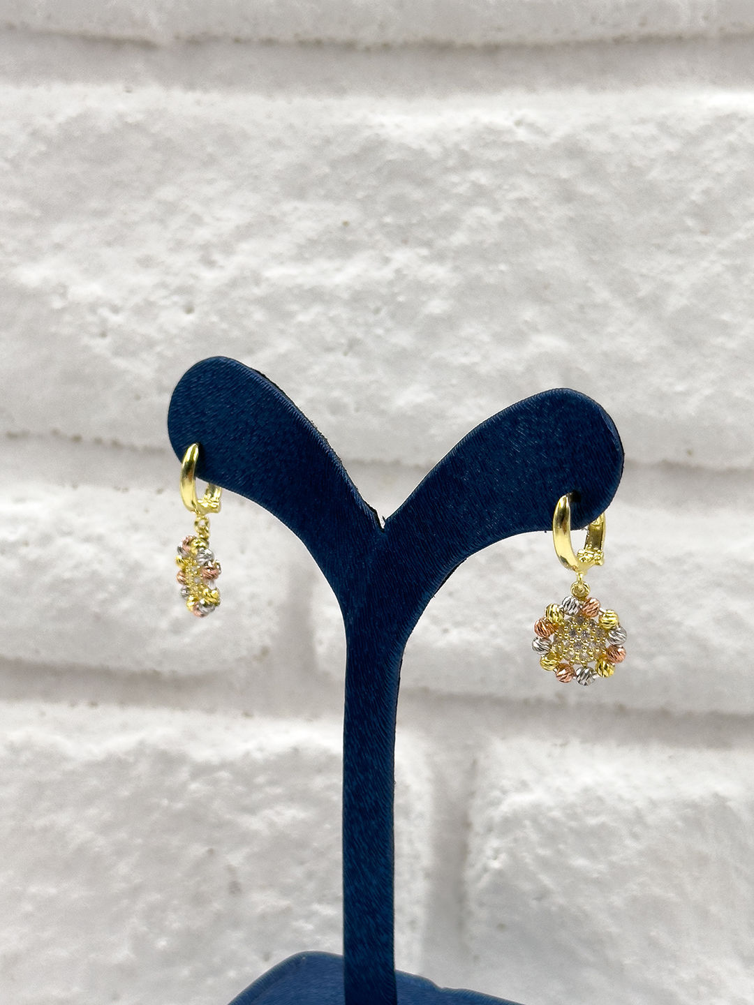 Üç Renkli Dorika Kadın Gümüş Set Takımı - Kolye Seti