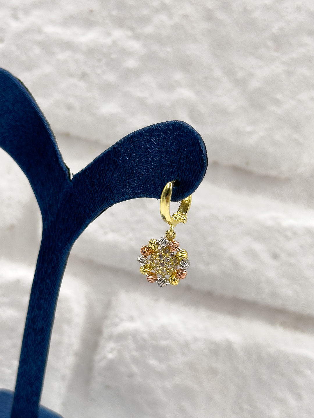 Üç Renkli Dorika Kadın Gümüş Set Takımı - Kolye Seti