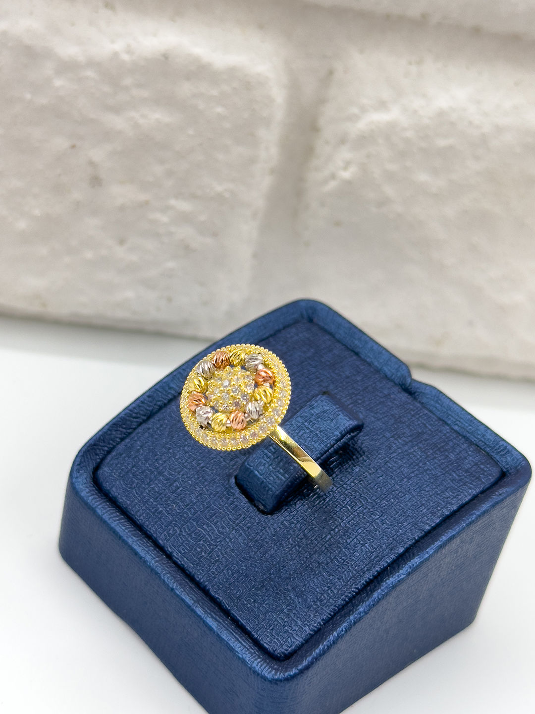 Üç Renkli Dorika Kadın Gümüş Set Takımı - Kolye Seti