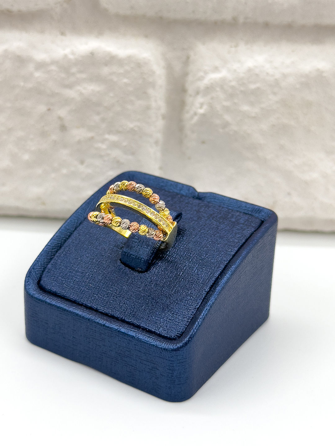 Üç Renkli Dorika Model Kadın Gümüş Set Takımı