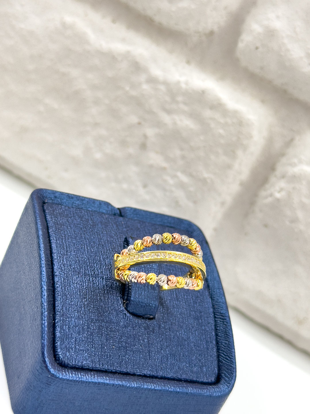 Üç Renkli Dorika Model Kadın Gümüş Set Takımı