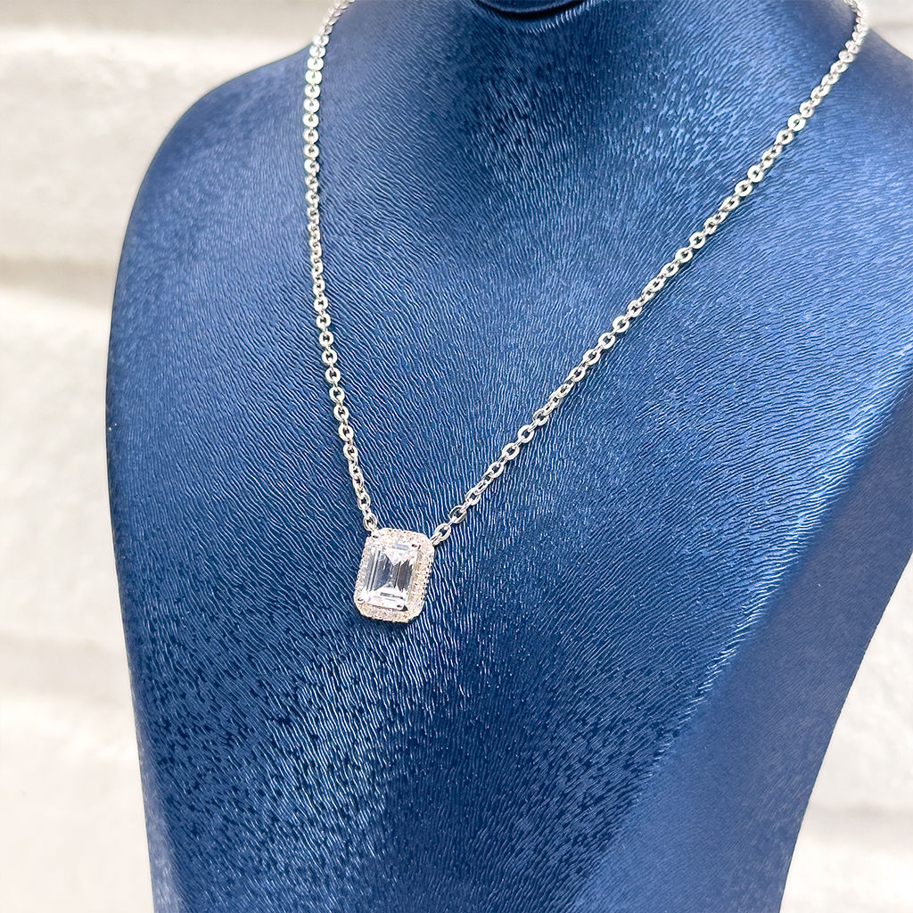 Baget Taşlı 4'lü Gümüş Set Takım