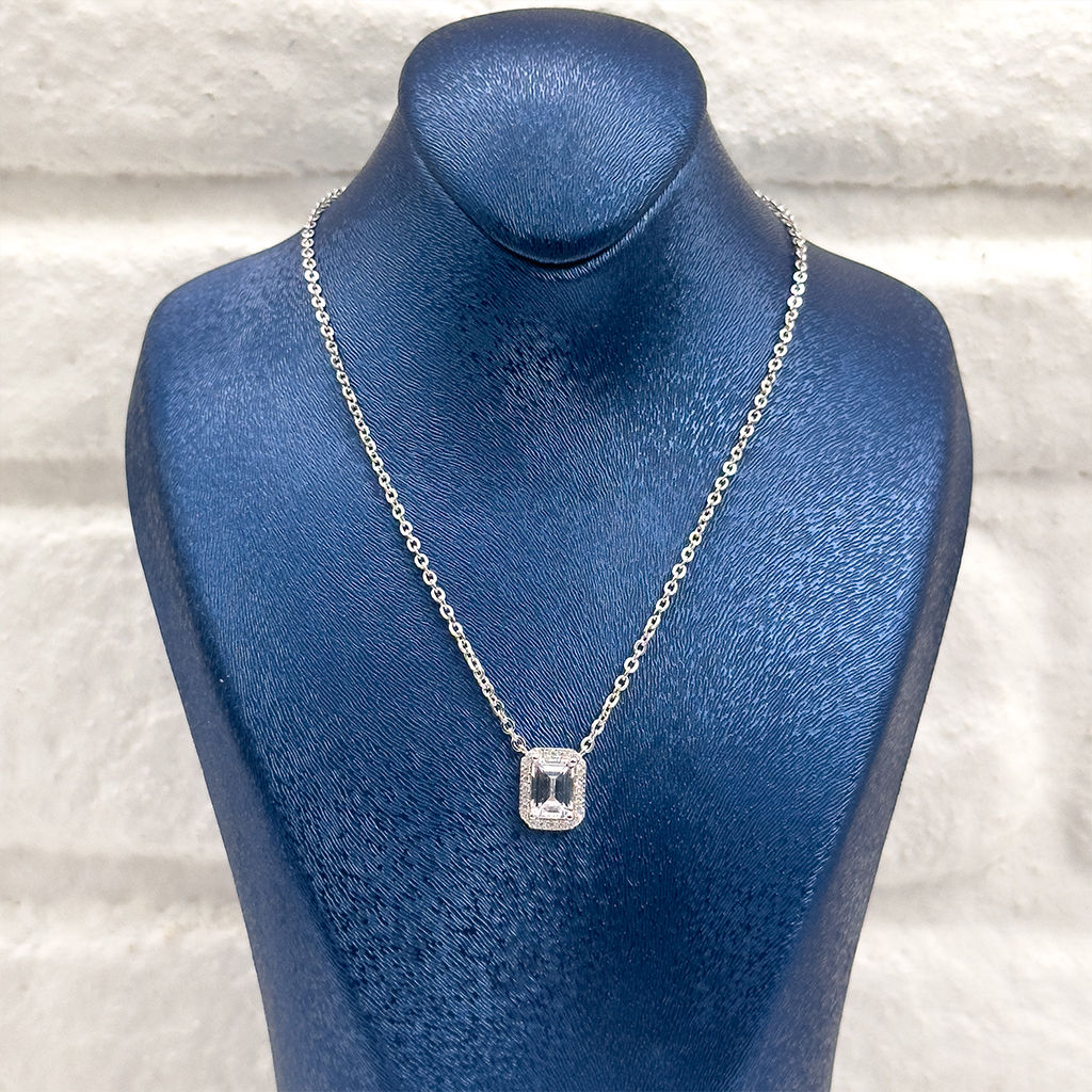 Baget Taşlı 4'lü Gümüş Set Takım