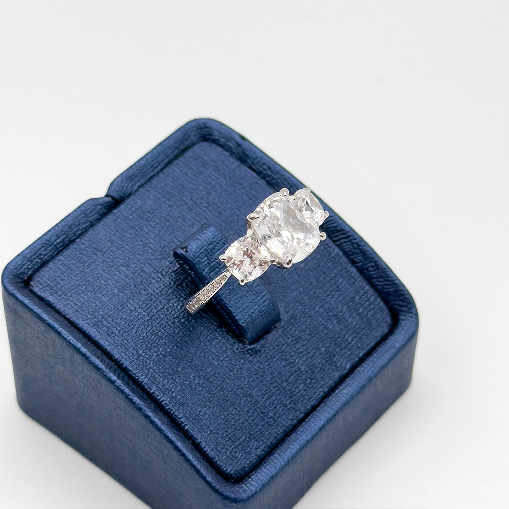 Baget Tria Modeli Gümüş Yüzük