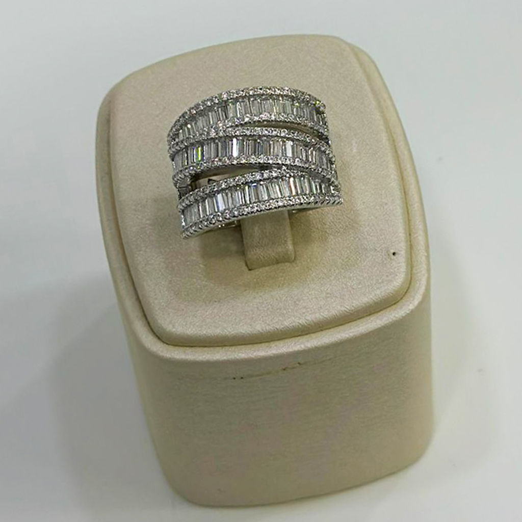 Pırlanta Montür 3 lü Sarmal Yüzük