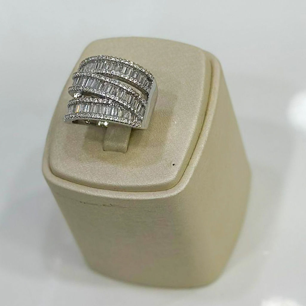 Pırlanta Montür 3 lü Sarmal Yüzük