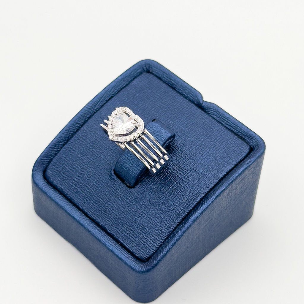 Kalpli Tasarım Gümüş Yüzük