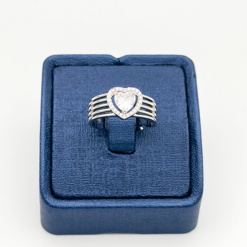 Kalpli Tasarım Gümüş Yüzük