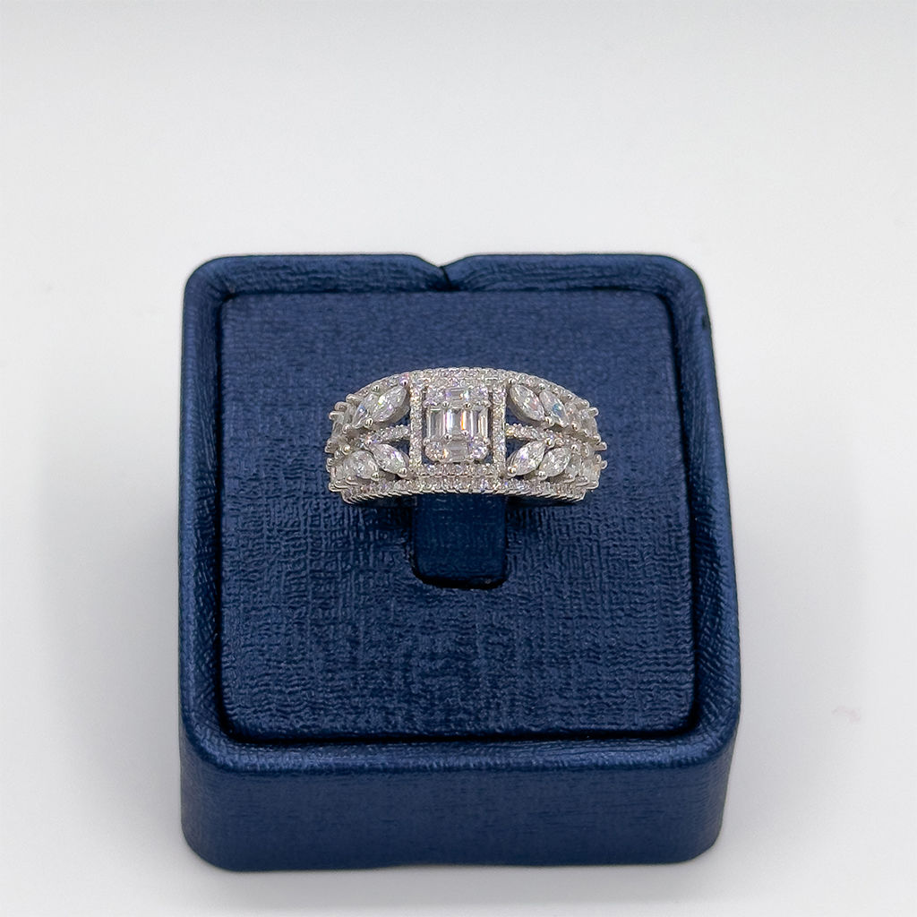 Baget Taşlı Başak Model Gümüş Yüzük