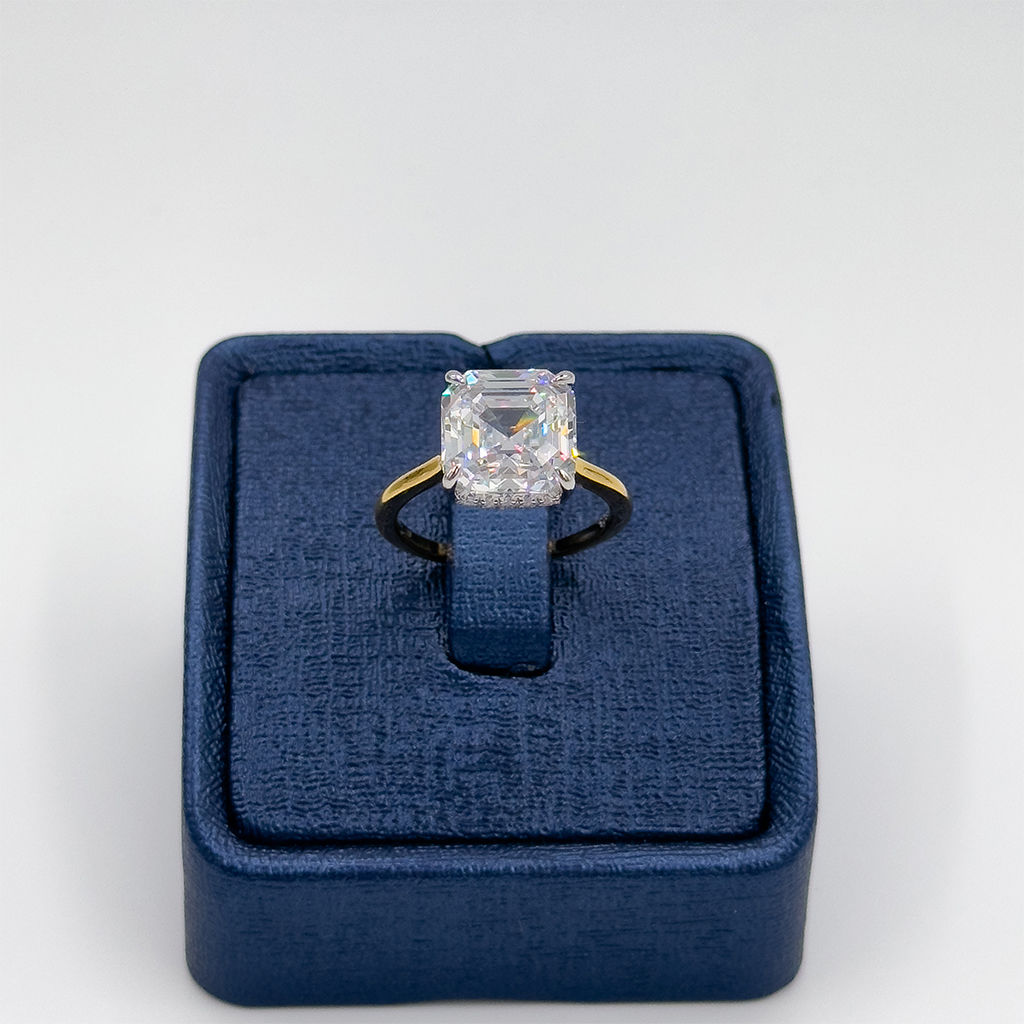 İri Baget Taşlı Gümüş Yüzük